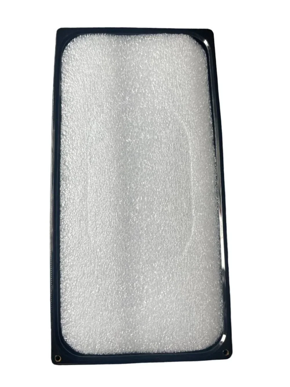Black Quilted Leather‑Style Phone Case – Diamond Stitch Pattern, Camera Cutout